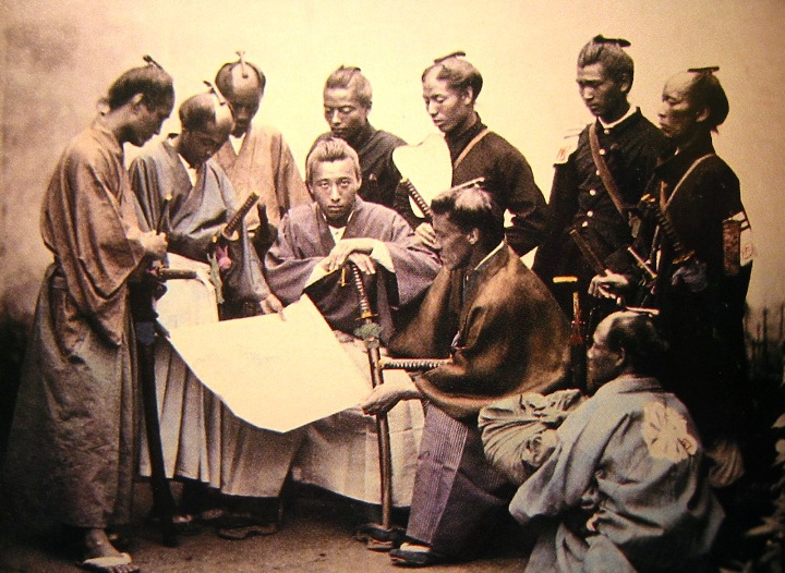 собрание самураев рода Сацума